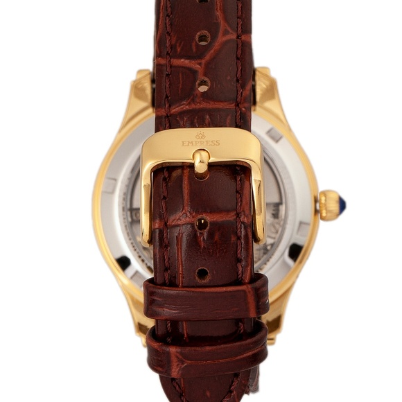 NWT Automatic Genuine Leather Band Watch